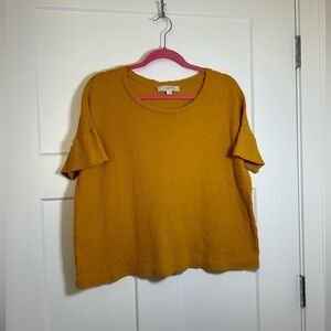 Large boxy fit fall top, Loft brand